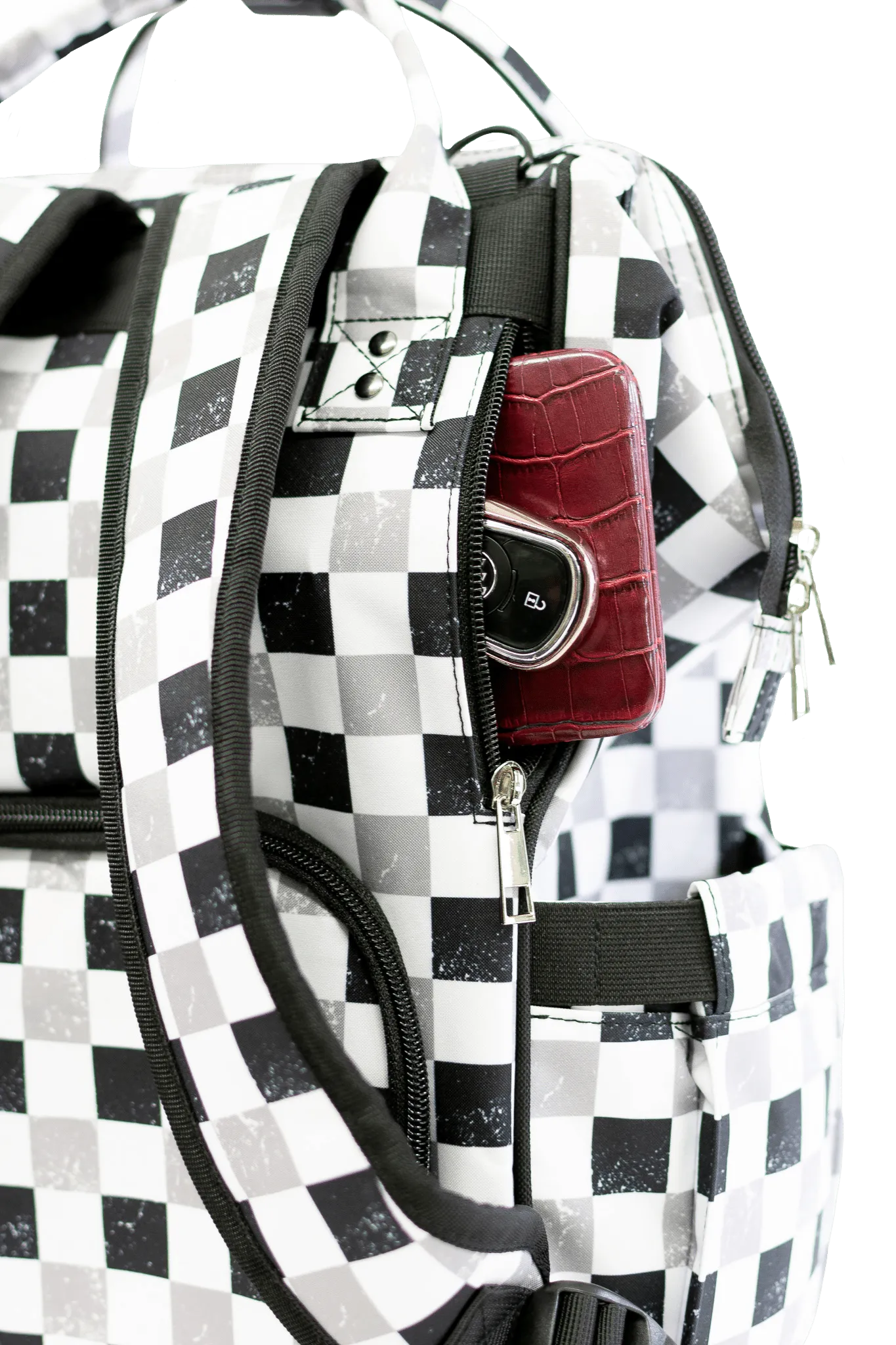 Neutral Check - Diaper Bag