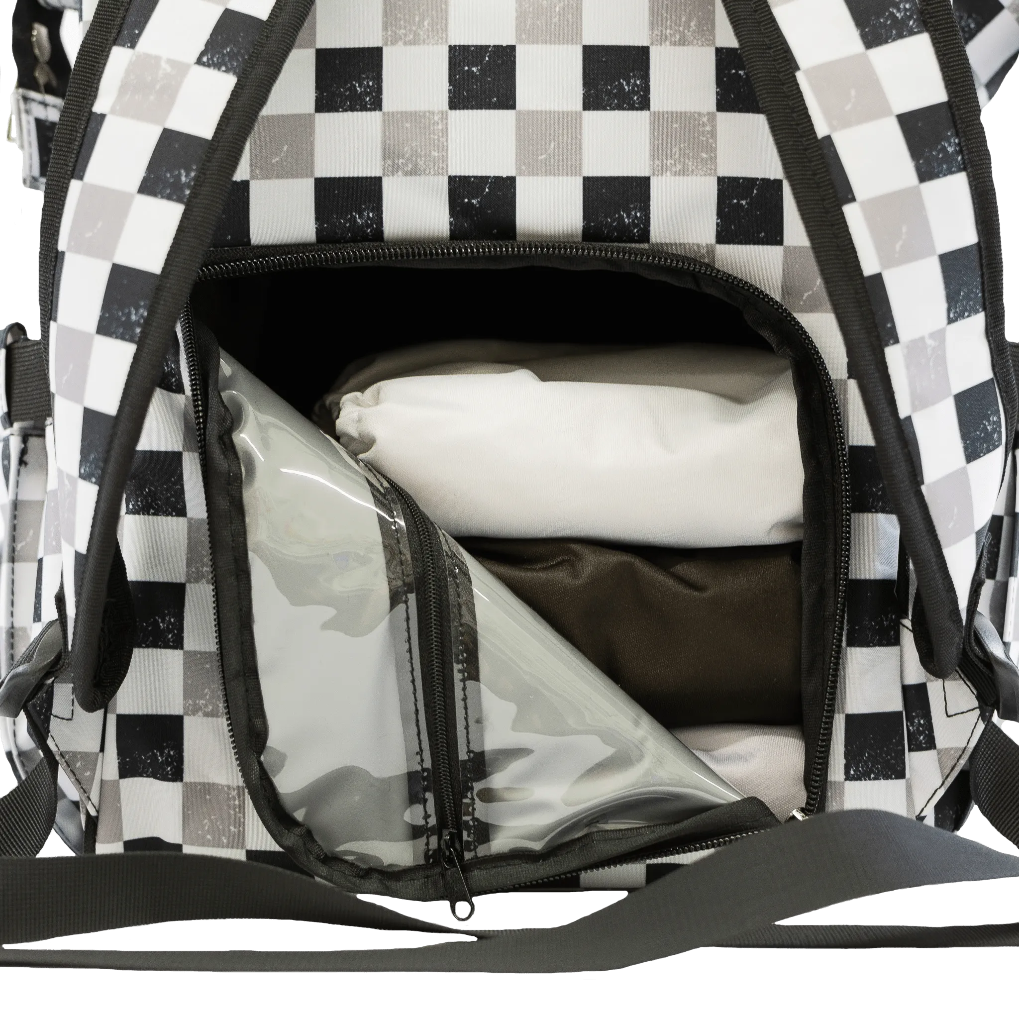 Neutral Check - Diaper Bag