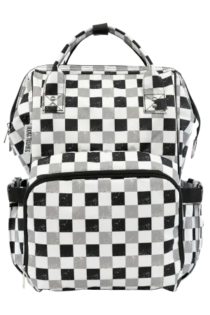 Neutral Check - Diaper Bag