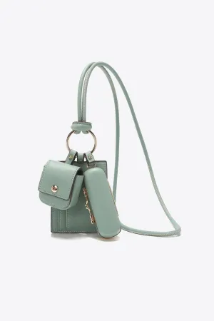 Nicole Lee Vegan Leather 3 Piece Bag Set