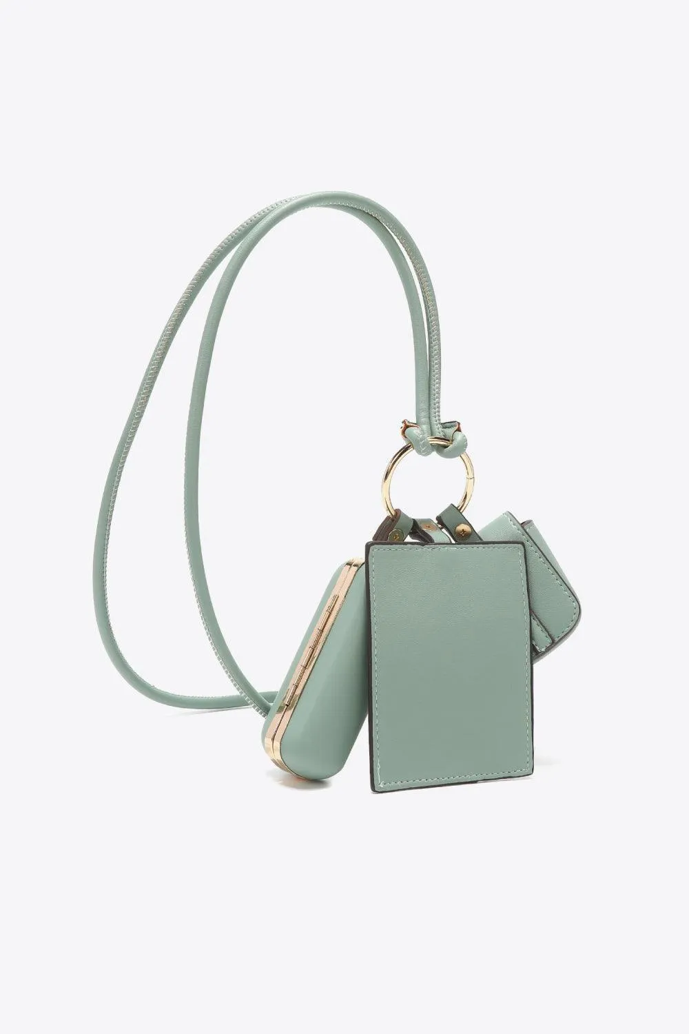 Nicole Lee Vegan Leather 3 Piece Bag Set