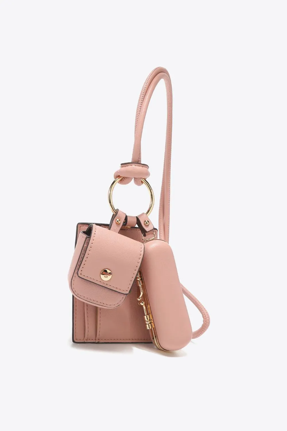 Nicole Lee Vegan Leather 3 Piece Bag Set