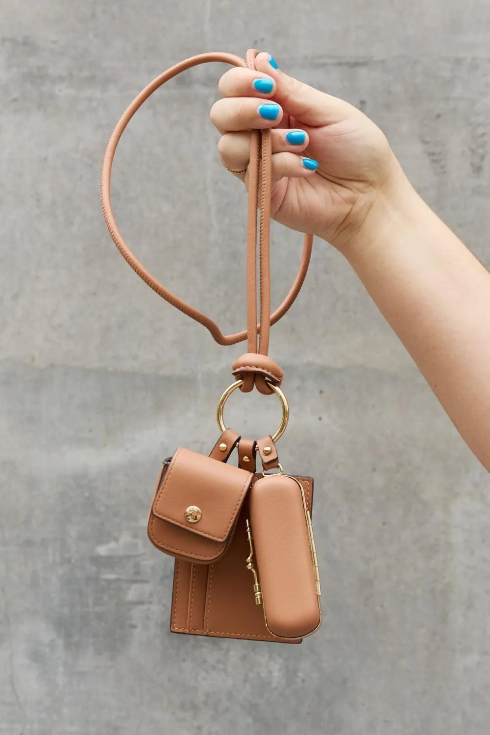 Nicole Lee Vegan Leather 3 Piece Bag Set