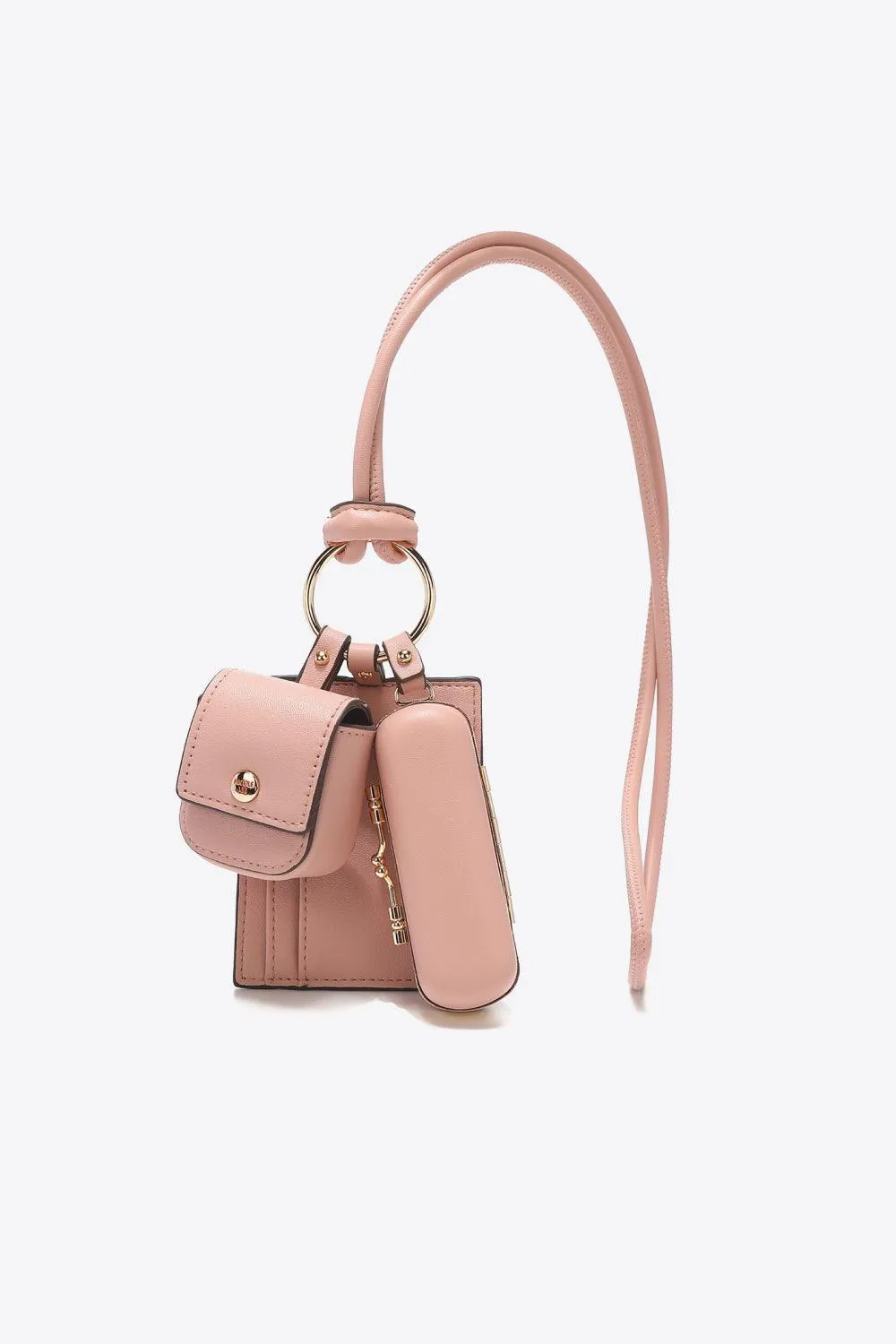 Nicole Lee Vegan Leather 3 Piece Bag Set