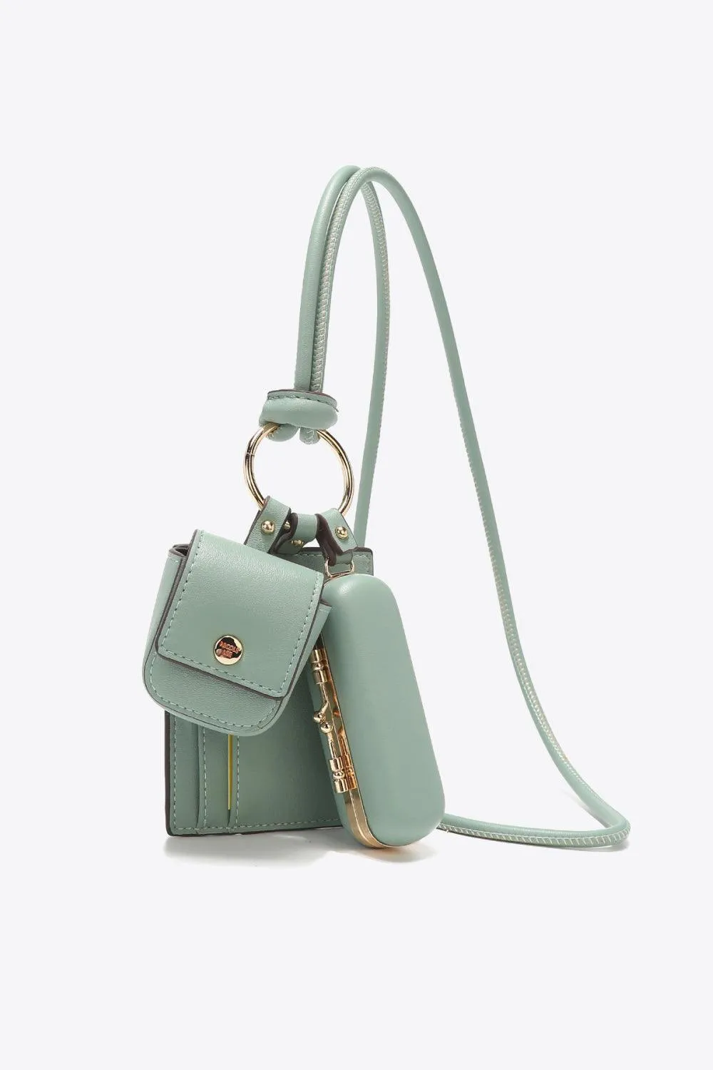 Nicole Lee Vegan Leather 3 Piece Bag Set