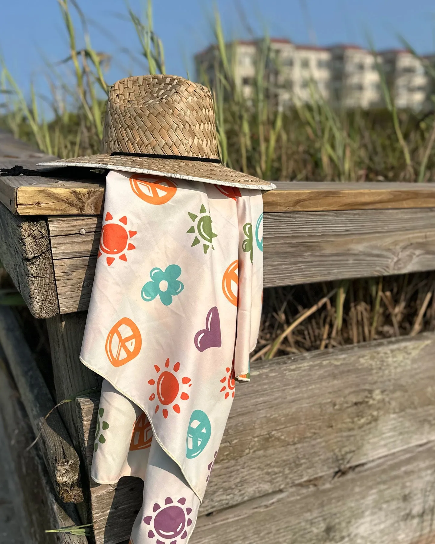 Peace & Love Travel Towel (FS)