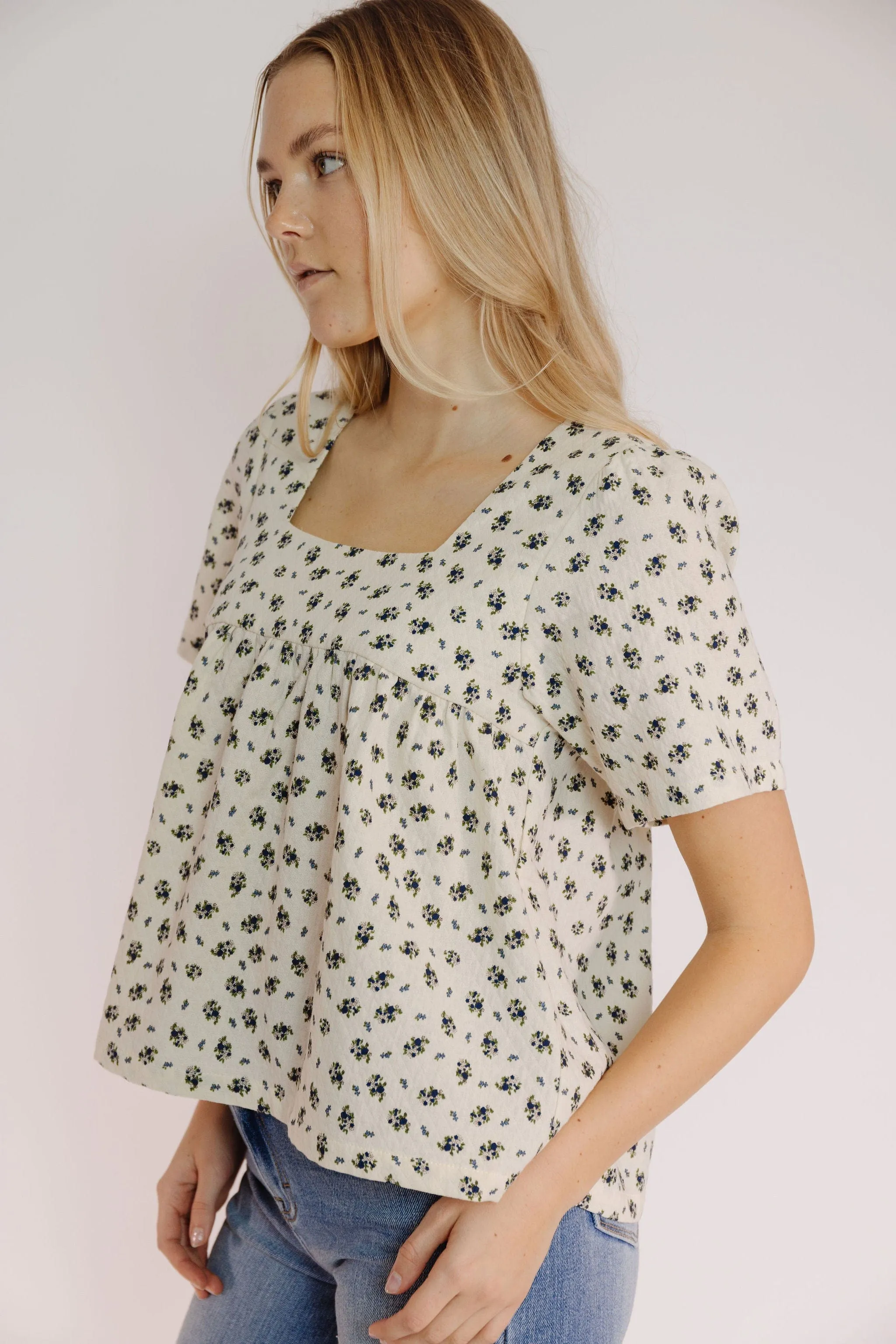 Peyton Blouse in Natural