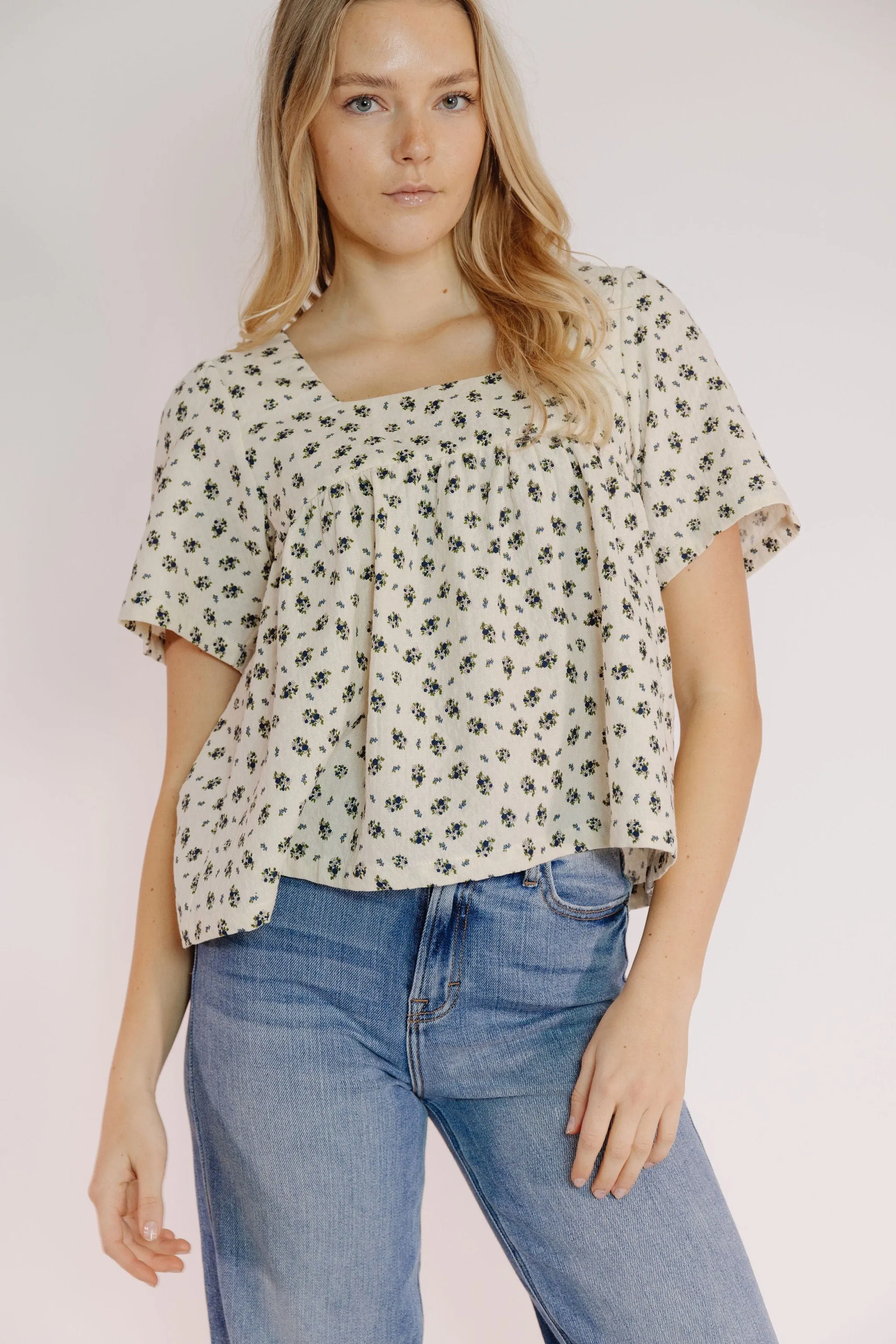 Peyton Blouse in Natural