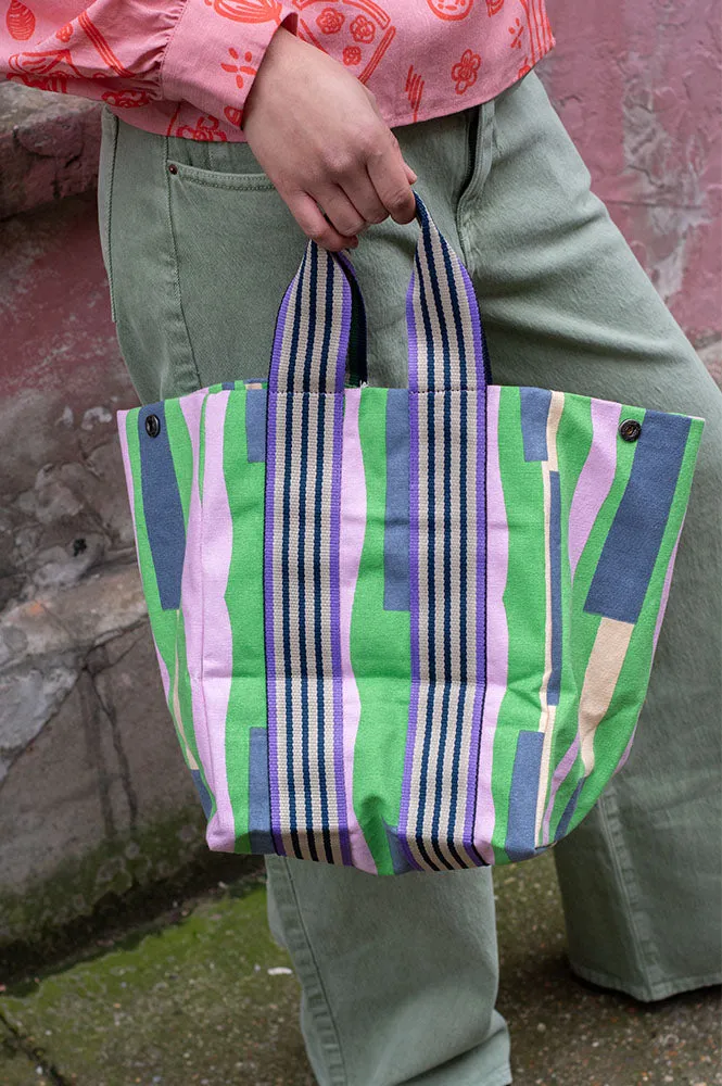 pice Green Canvas Tote bag