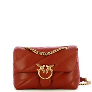 Pinko - Love Puff Arabo Antique Gold Crossdbody Bag - 100038A0F2 - ARABO-ANTIQUE/GOLD