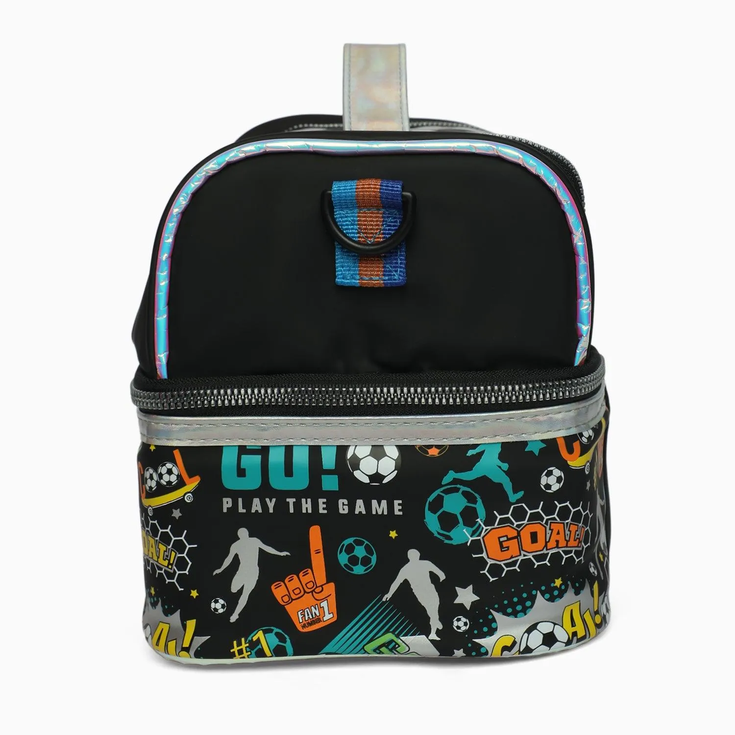 Premium Quality soccer Multipurpose Double Decker Insulated tiffin-Bag For Kids