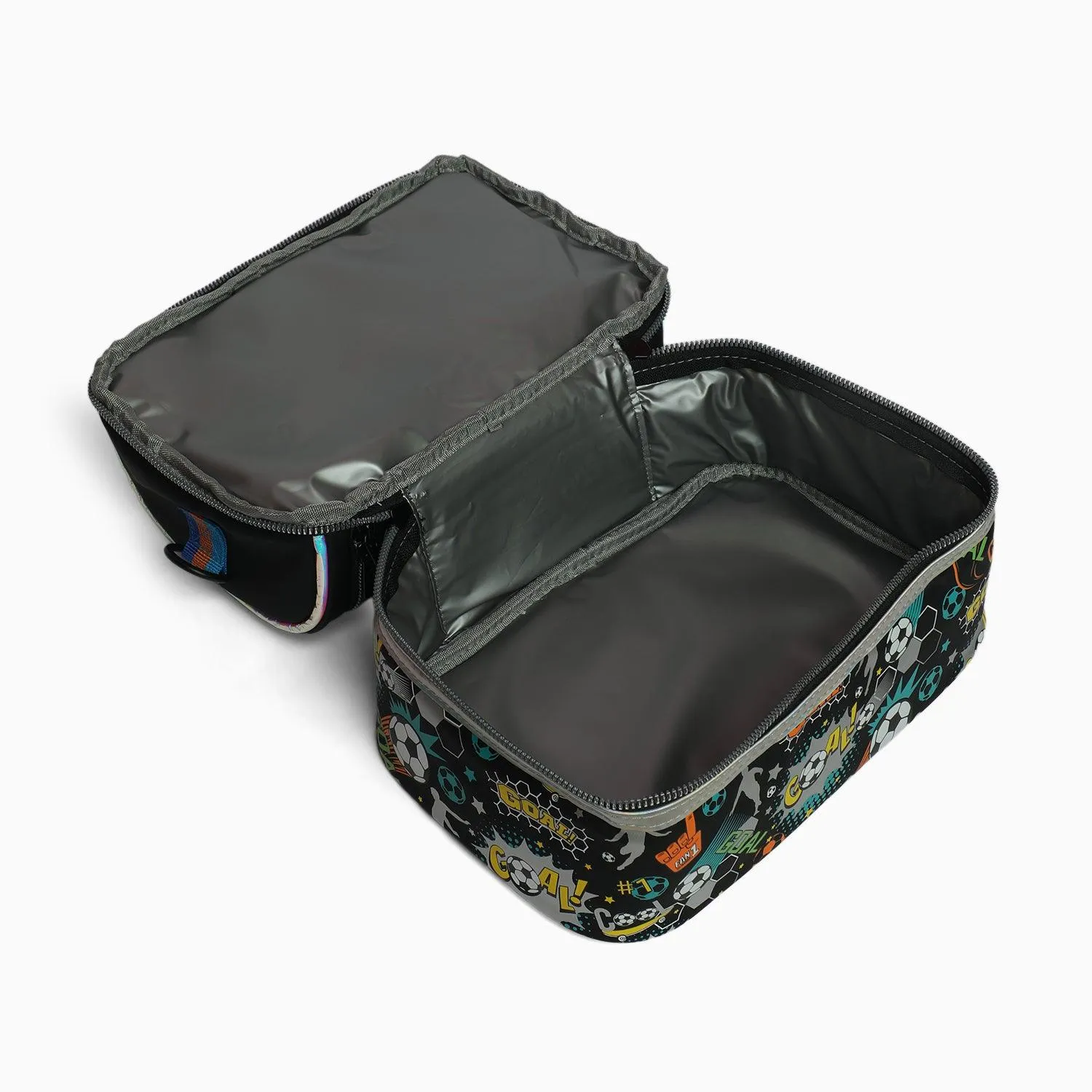 Premium Quality soccer Multipurpose Double Decker Insulated tiffin-Bag For Kids
