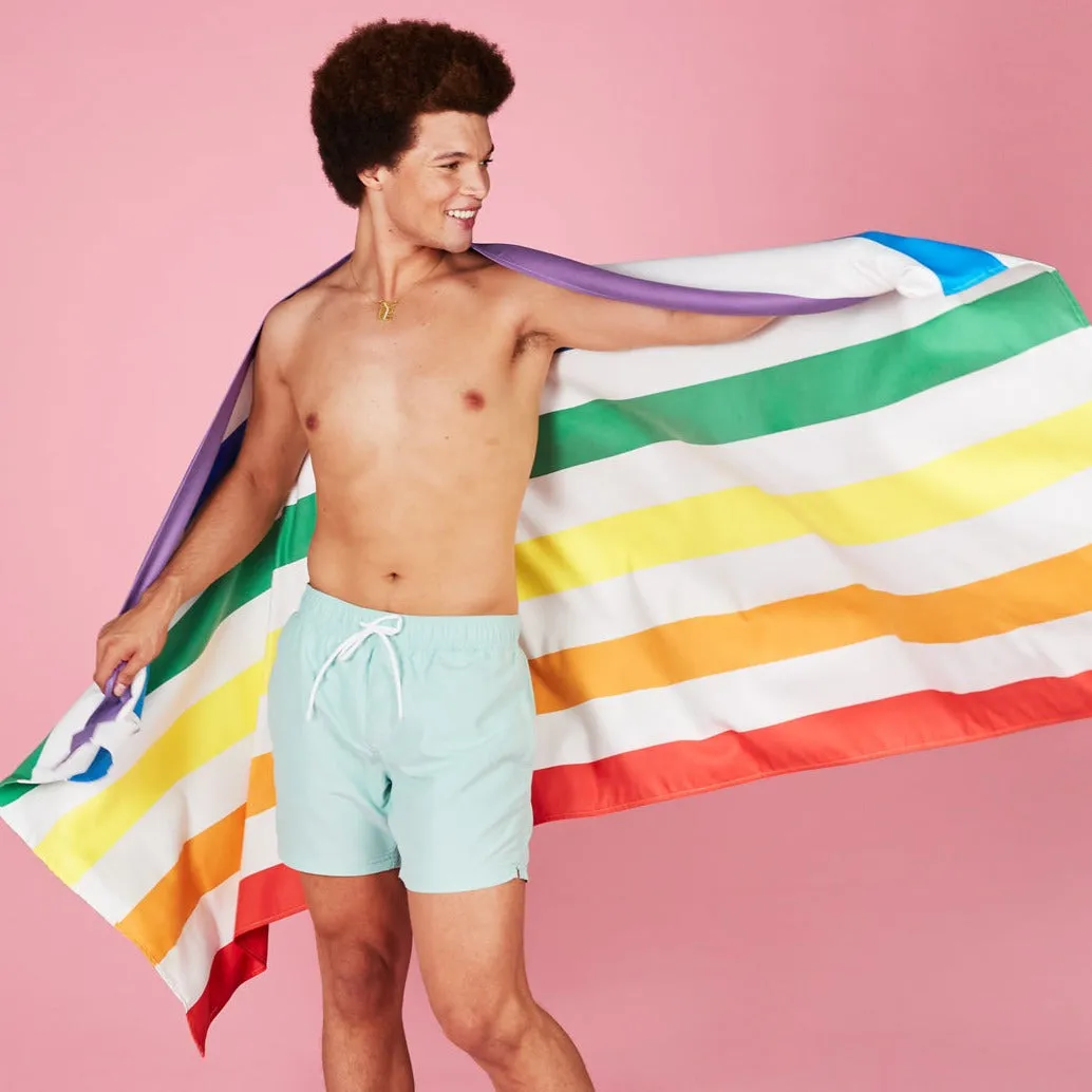 Quick Dry Towel Rainbow Skies XL