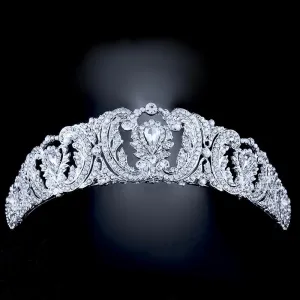 "Brigitte" - Wedding Crystal Tiara