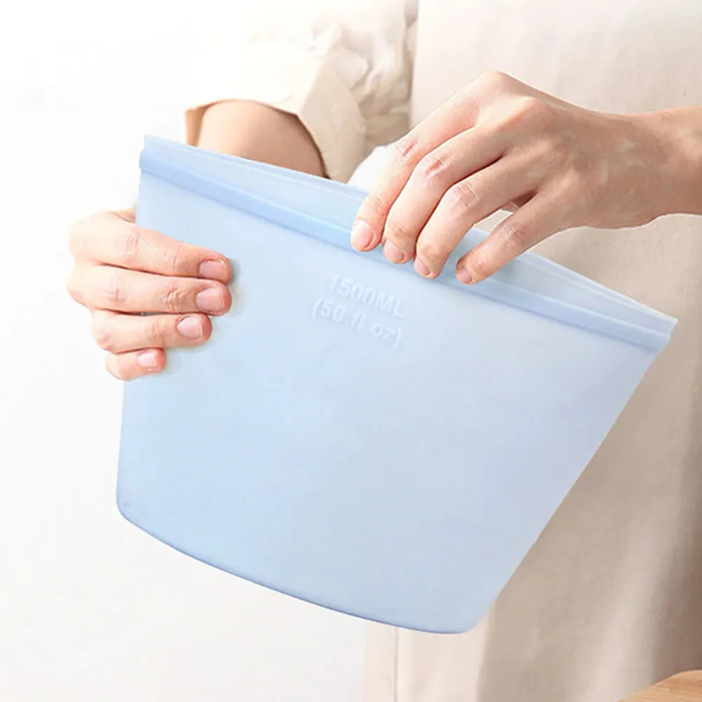 Reusable Silicone Zip Locks Bags