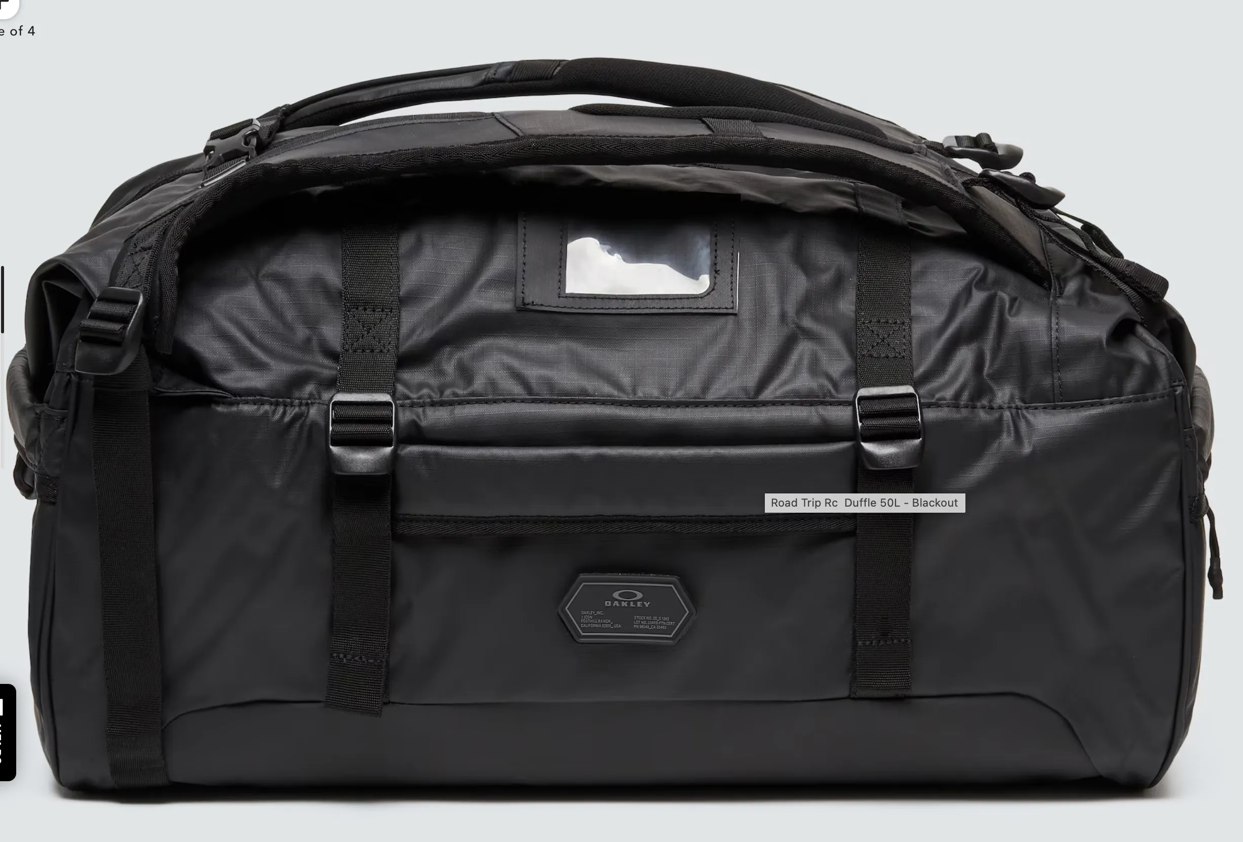 Road Trip Rc Duffle 50L - BLACKOUT -