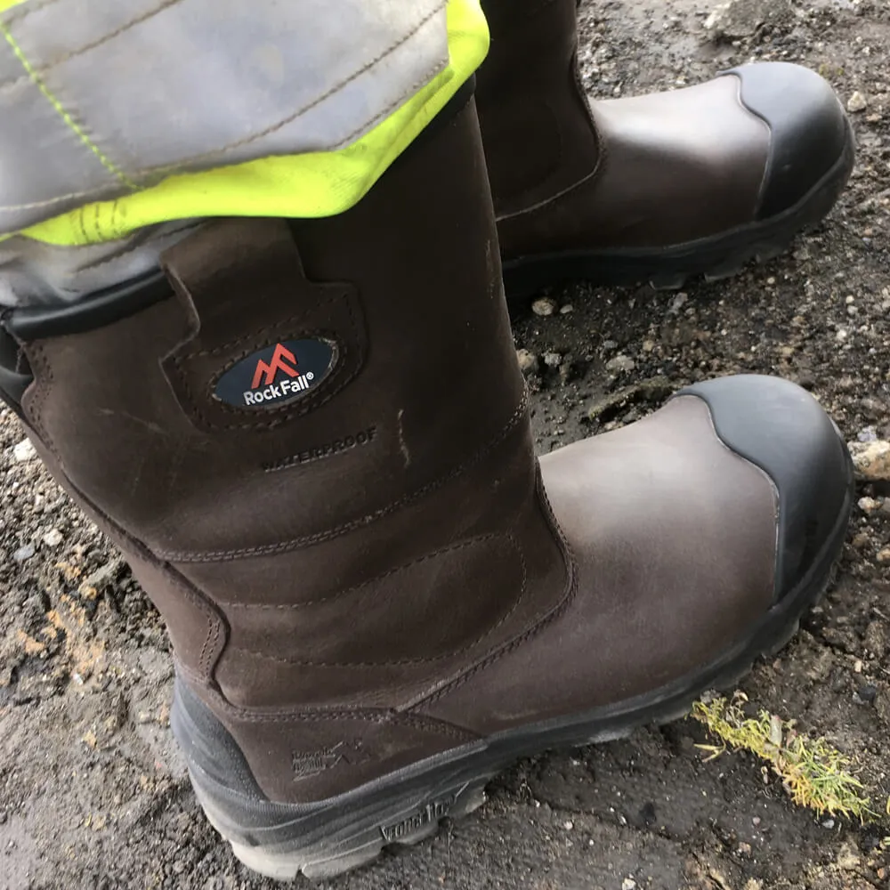 RockFall Texas Rigger Boots RF70 - S3 Waterproof Work Boots