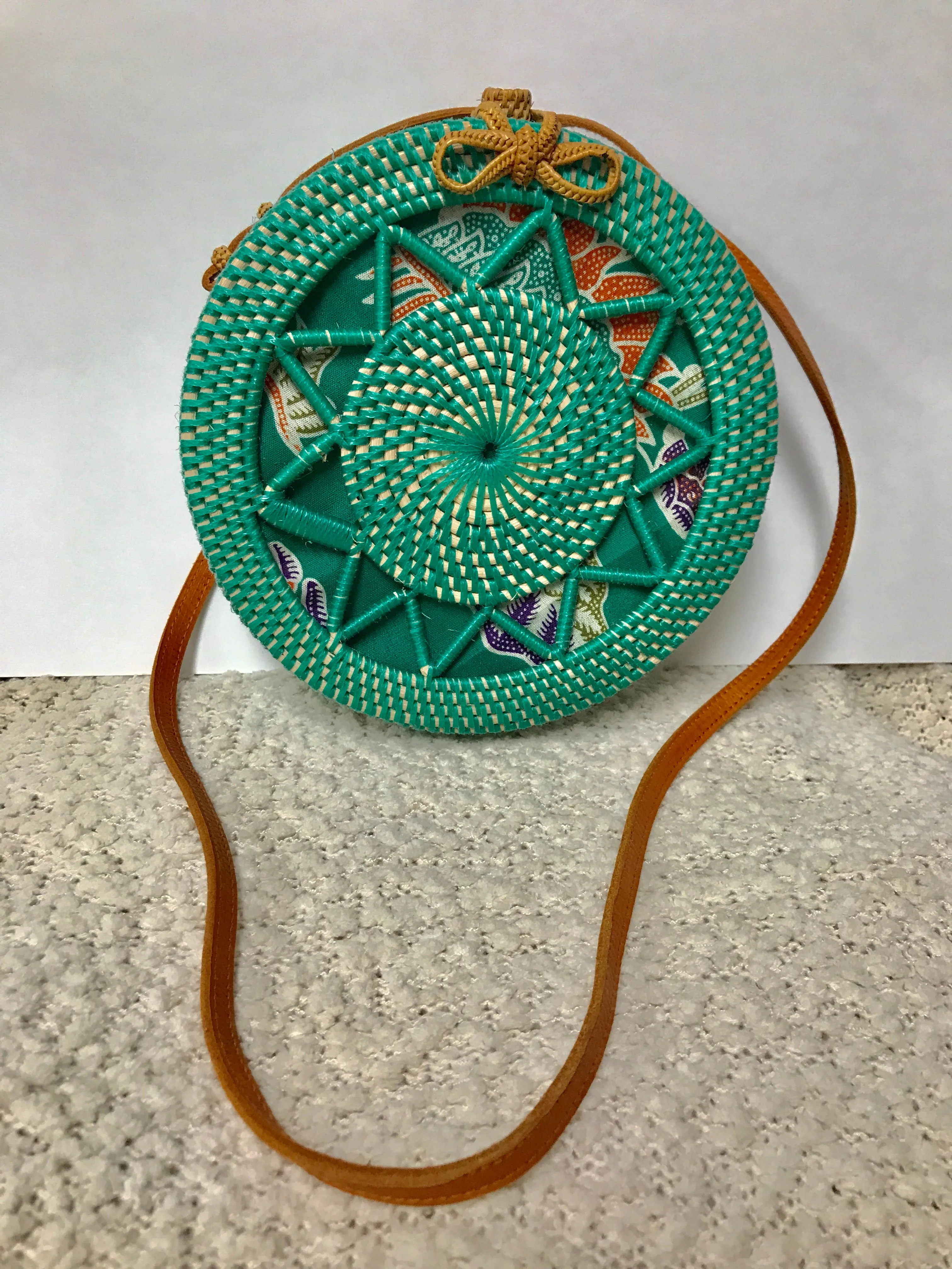 Round Rattan Bags