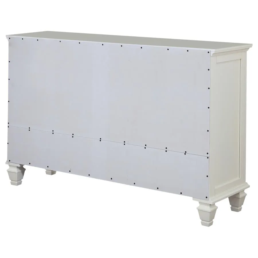 Sandy Beach Ivory Dresser