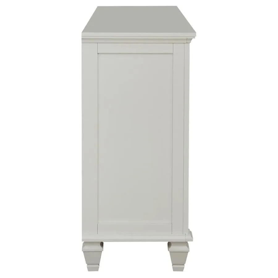 Sandy Beach Ivory Dresser