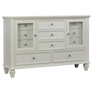 Sandy Beach Ivory Dresser