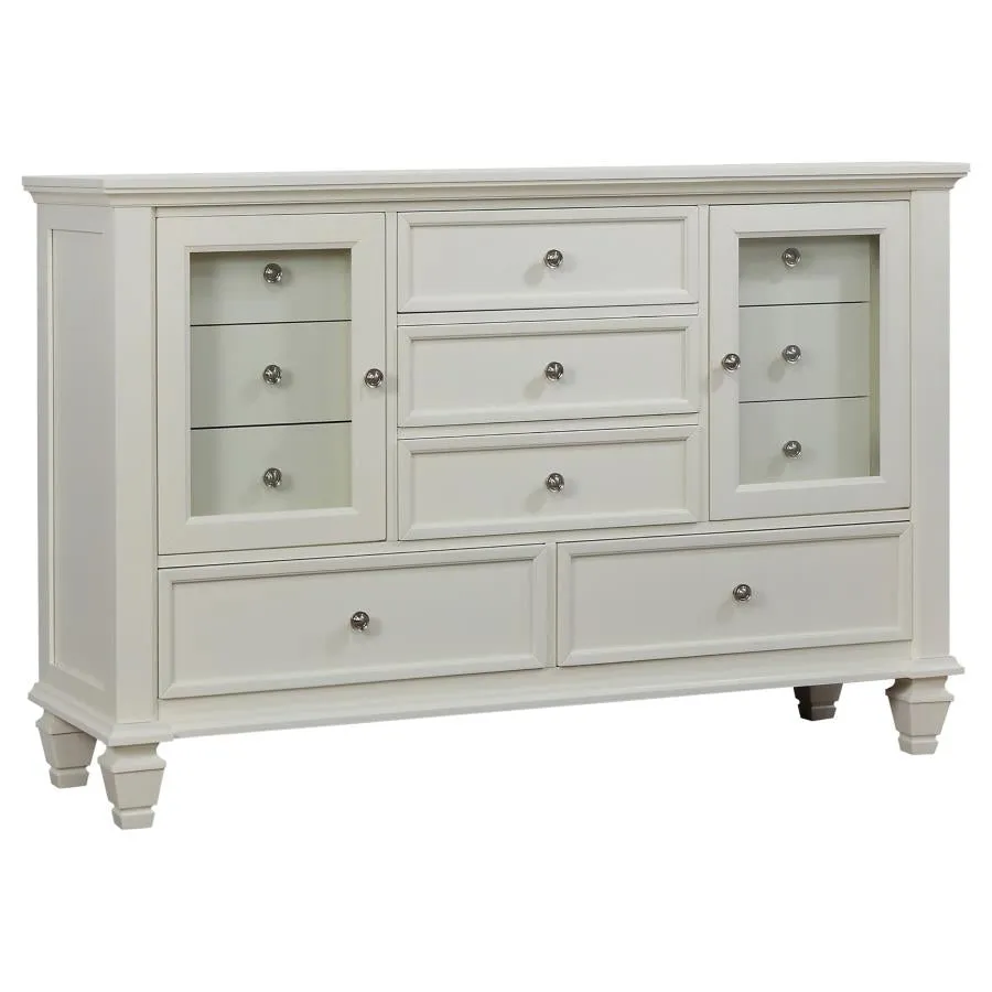 Sandy Beach Ivory Dresser