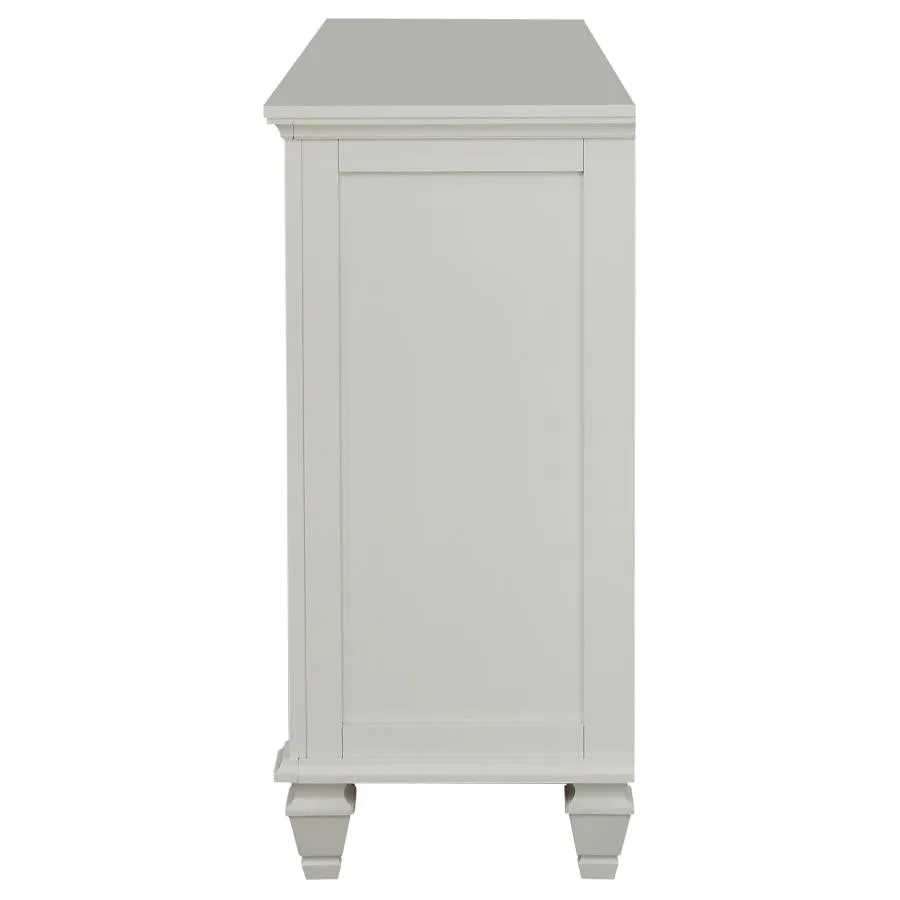 Sandy Beach Ivory Dresser