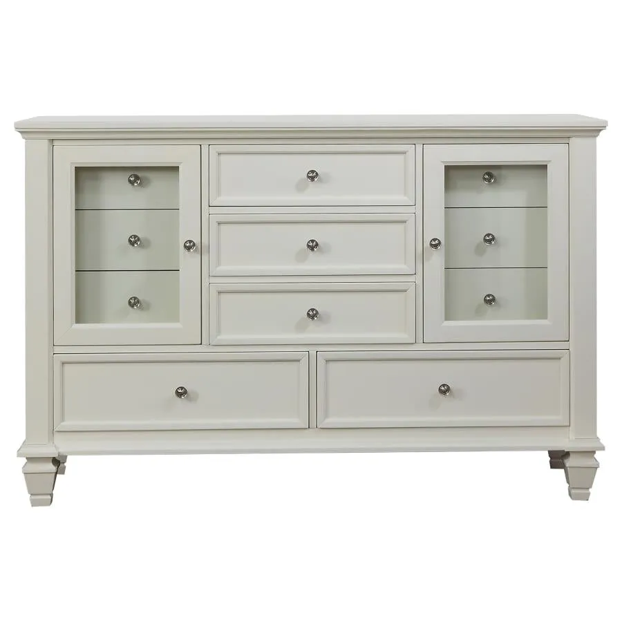 Sandy Beach Ivory Dresser