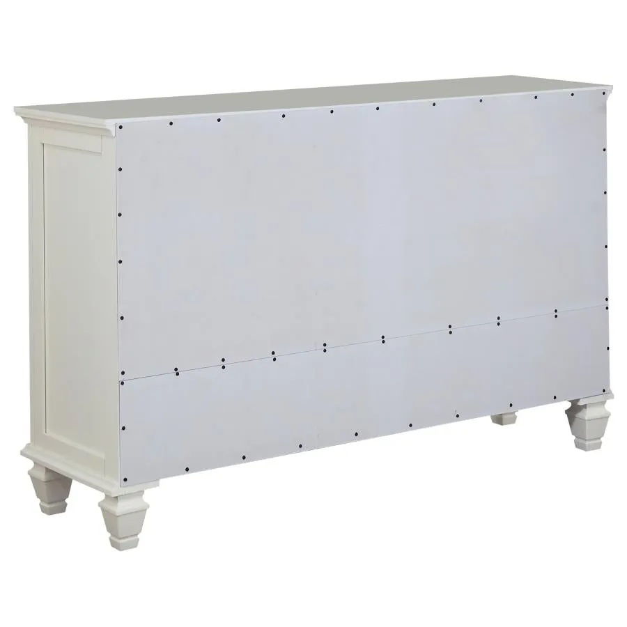 Sandy Beach Ivory Dresser