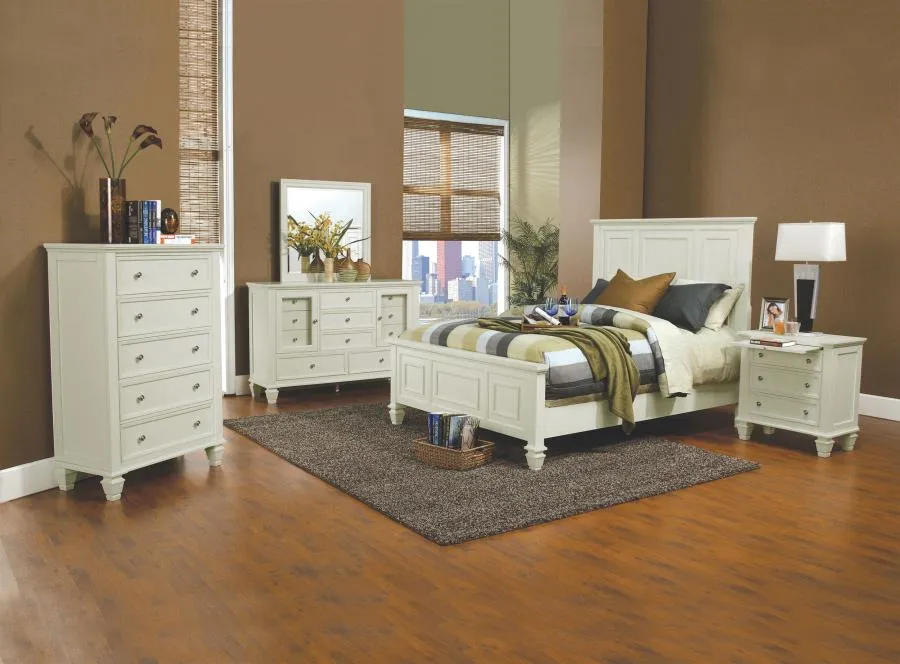 Sandy Beach Ivory Dresser