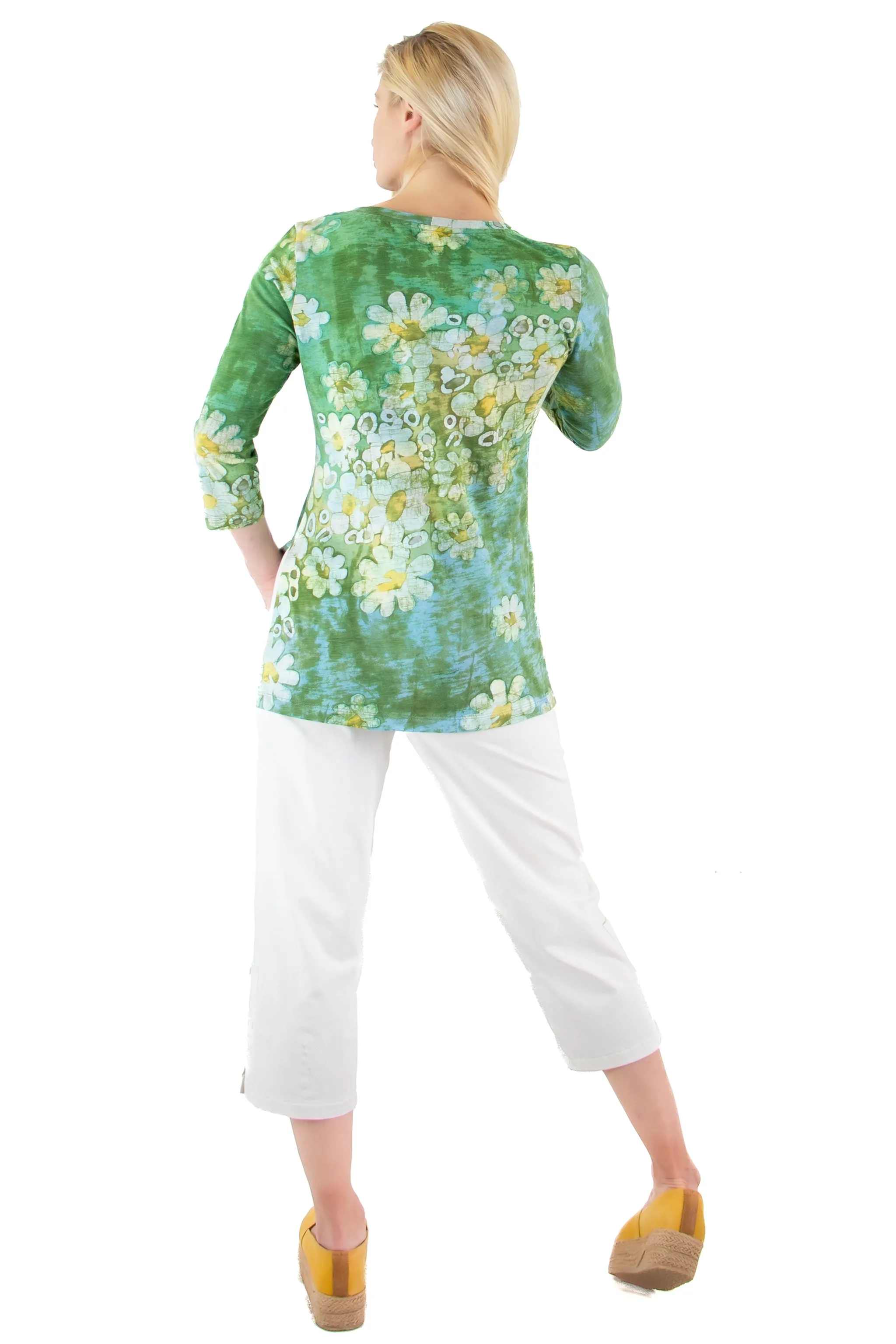 Sara Tee 3/4 - J5056 - AFloat Garden