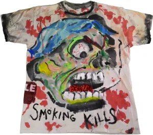 Scooter LaForge T-Shirt-Smoking Kills