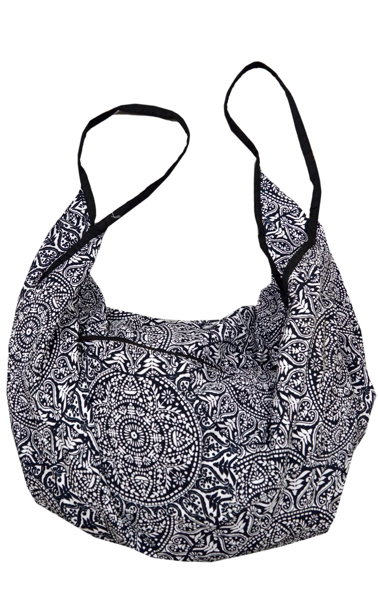 Shoulder Bag, Beach Bag, Printed Boho Hippie Chic,