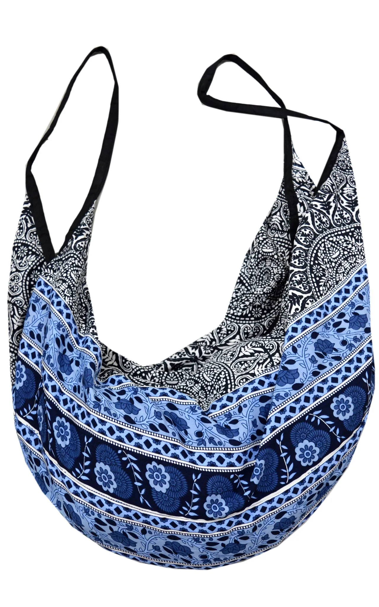Shoulder Bag, Beach Bag, Printed Boho Hippie Chic,