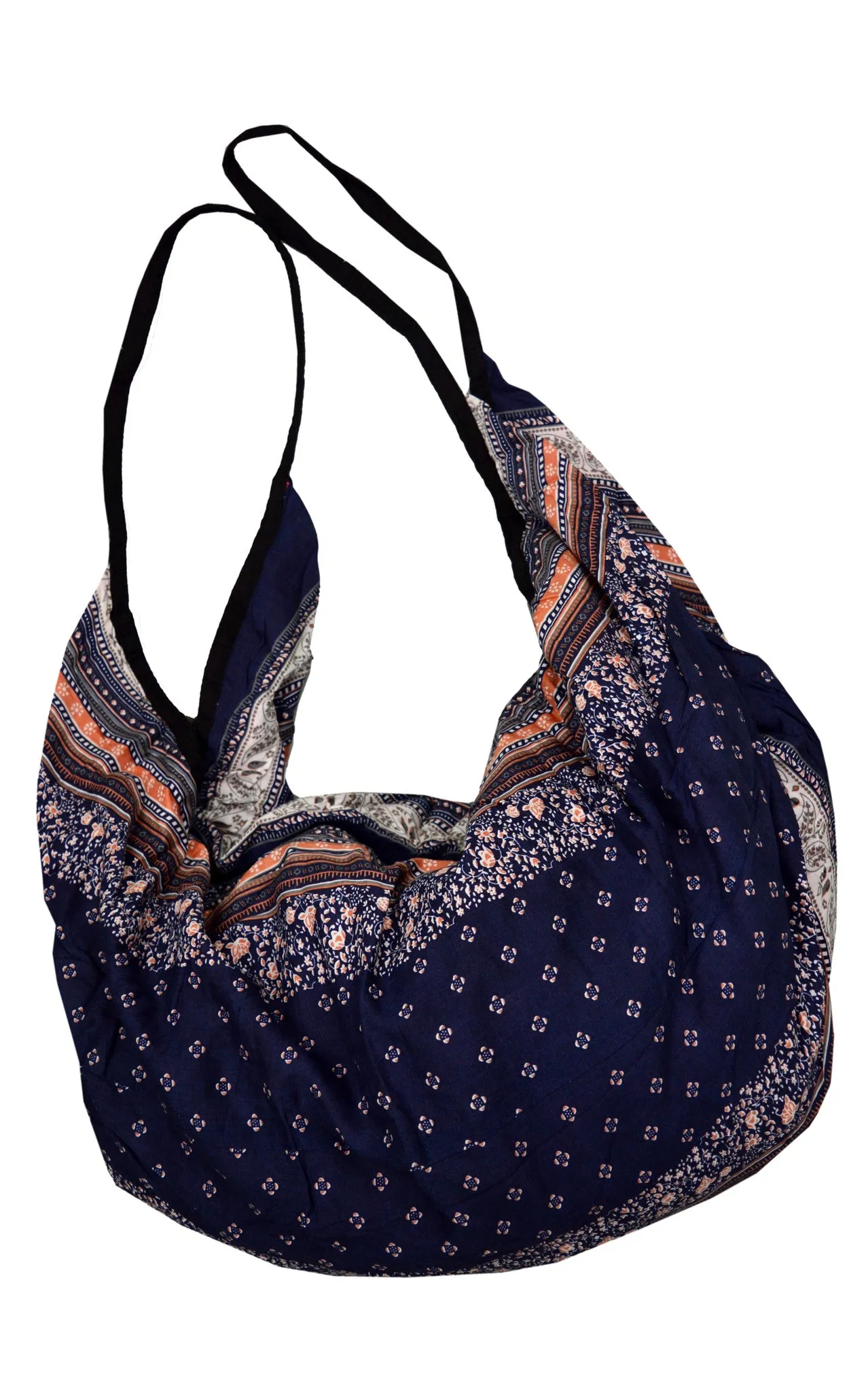Shoulder Bag, Beach Bag, Printed Boho Hippie Chic,