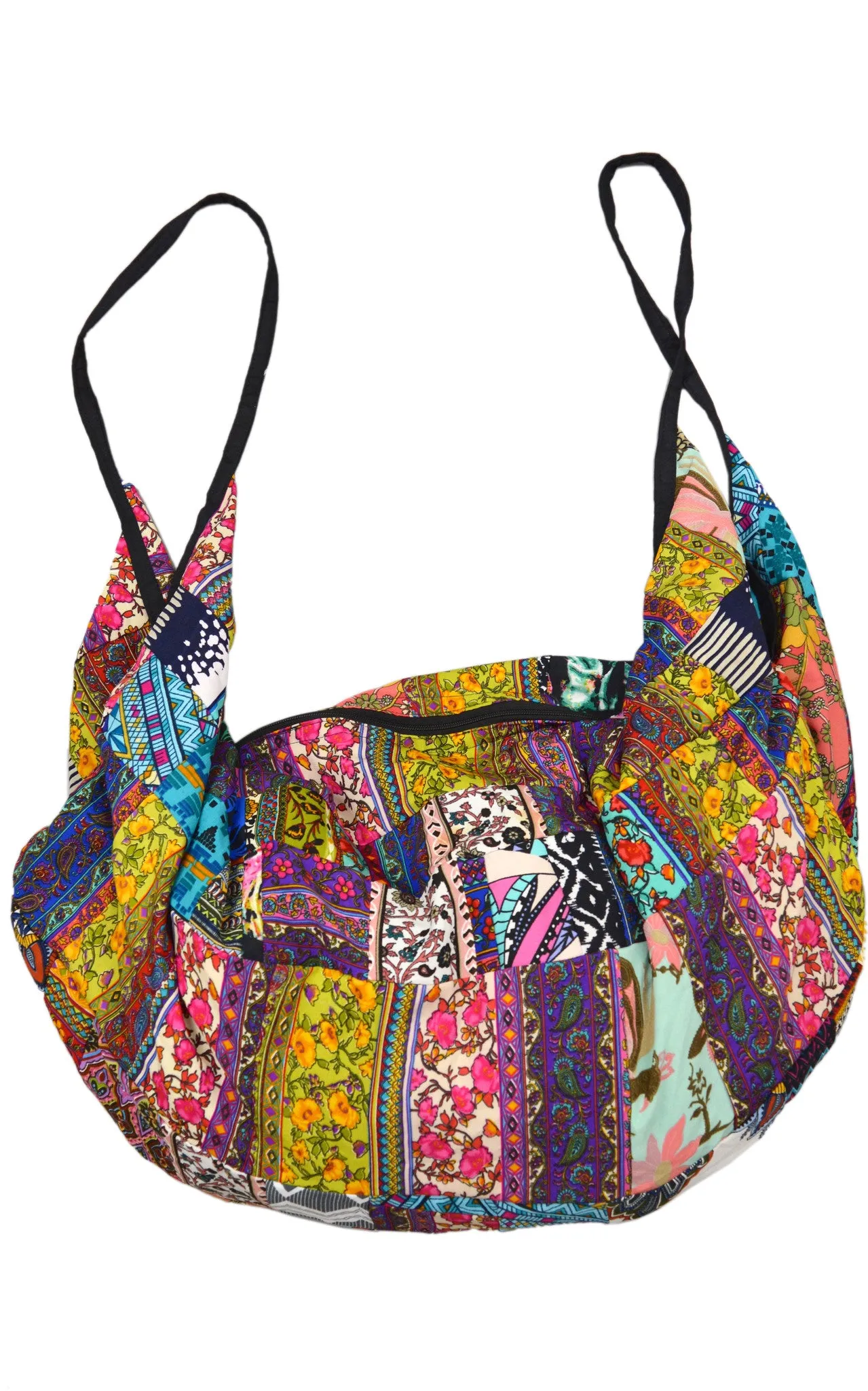 Shoulder Bag, Beach Bag, Printed Boho Hippie Chic,