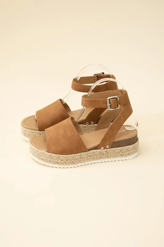 Soda TOPIC Espadrille Ankle strap Sandals