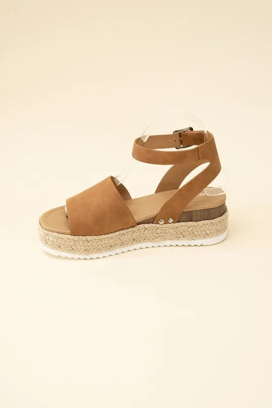 Soda TOPIC Espadrille Ankle strap Sandals