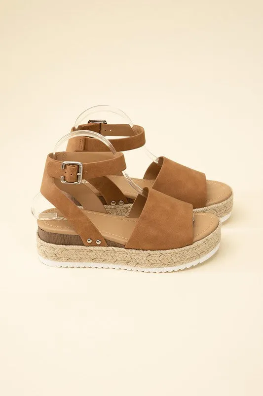 Soda TOPIC Espadrille Ankle strap Sandals