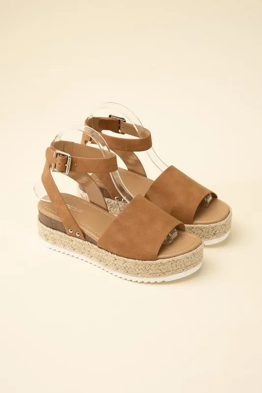 Soda TOPIC Espadrille Ankle strap Sandals