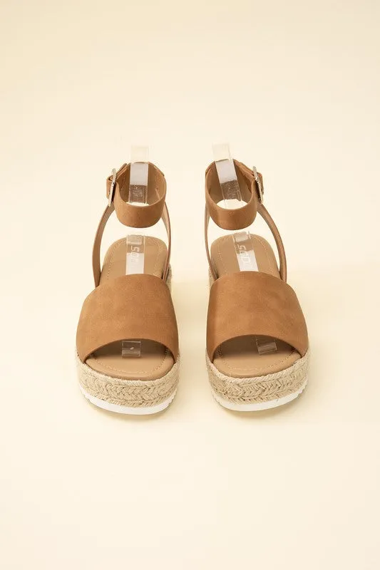 Soda TOPIC Espadrille Ankle strap Sandals
