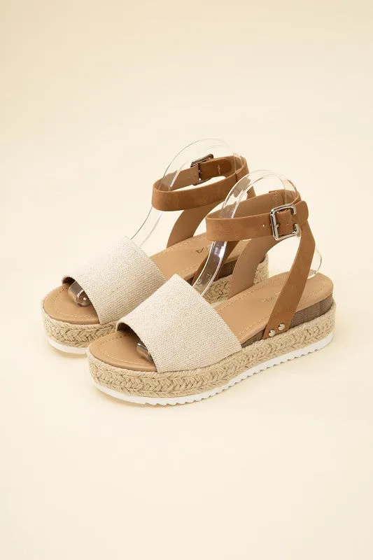 Soda TOPIC Espadrille Ankle strap Sandals