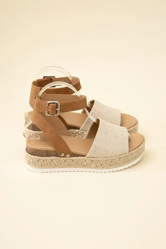 Soda TOPIC Espadrille Ankle strap Sandals