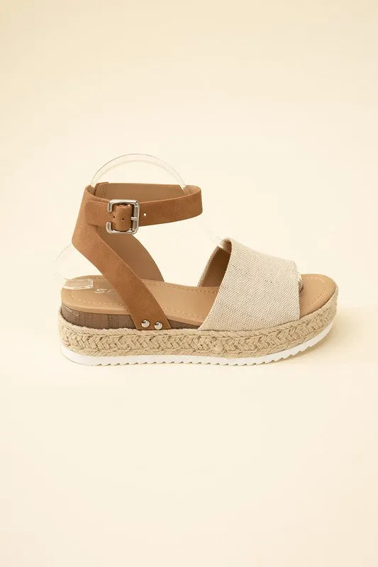 Soda TOPIC Espadrille Ankle strap Sandals