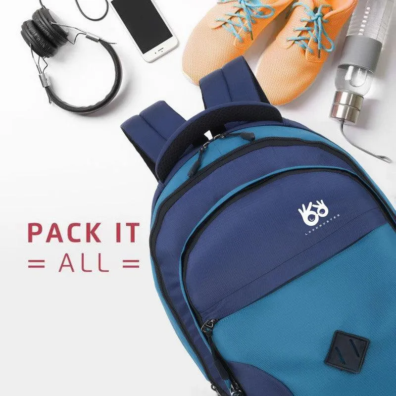 Sonex Laptop Backpack New Collection casual laptop Backpack For Men Waterproof Backpack (Dark Blue, 40 L)
