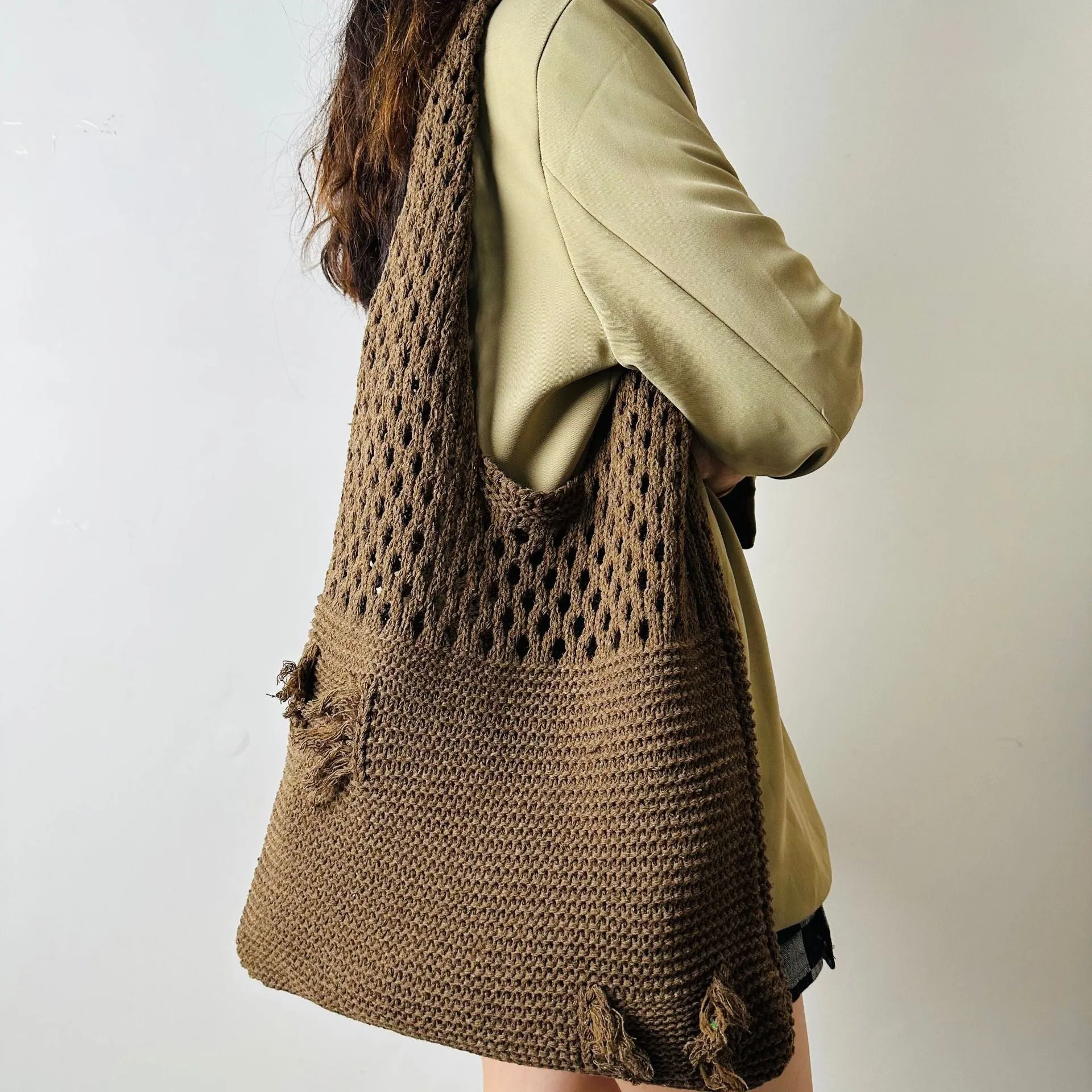 Stylish Simplicity: Crochet Totes for Effortless Fashion