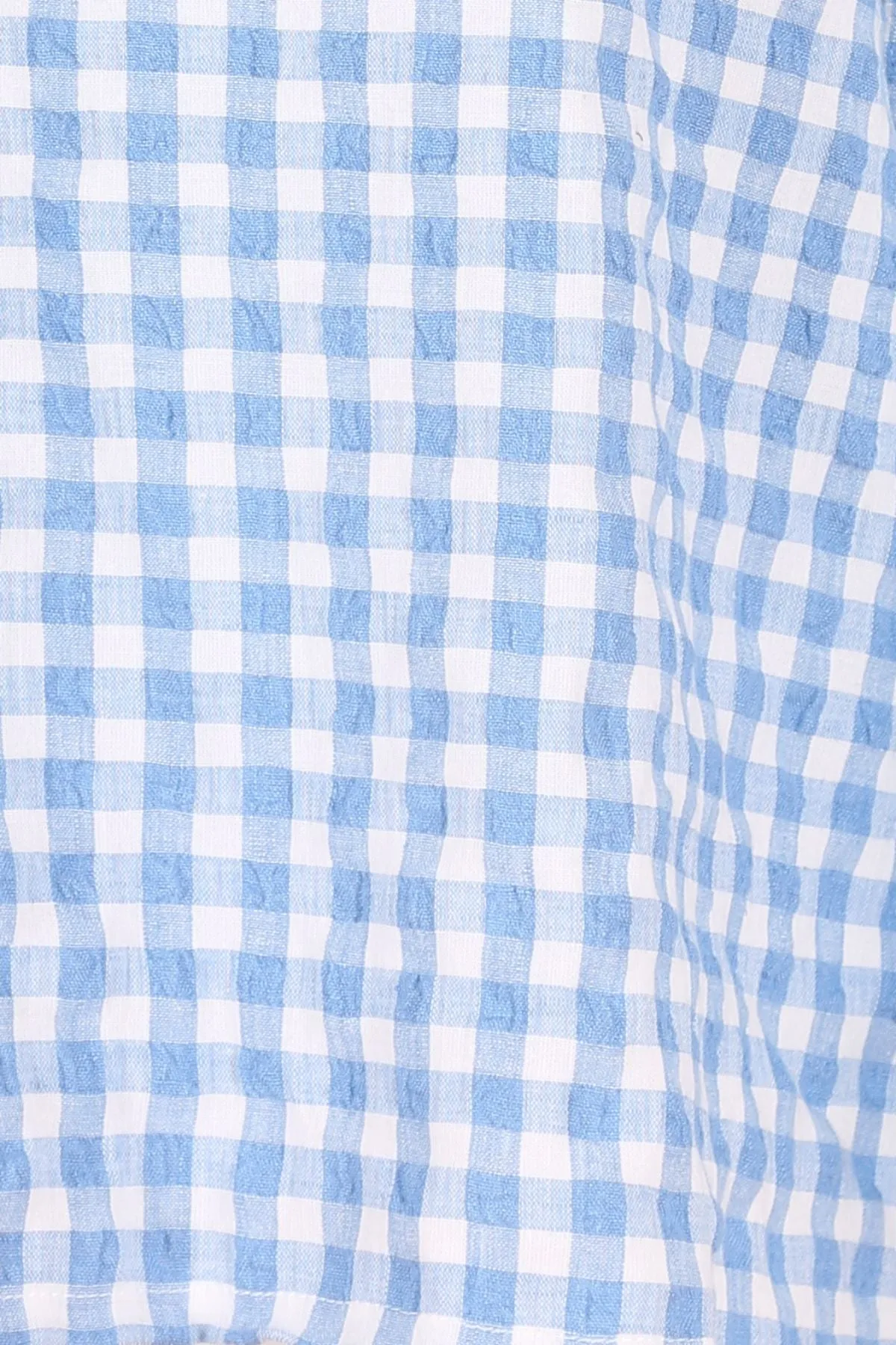 Suzanna Luxe Blouse Blue in Linen