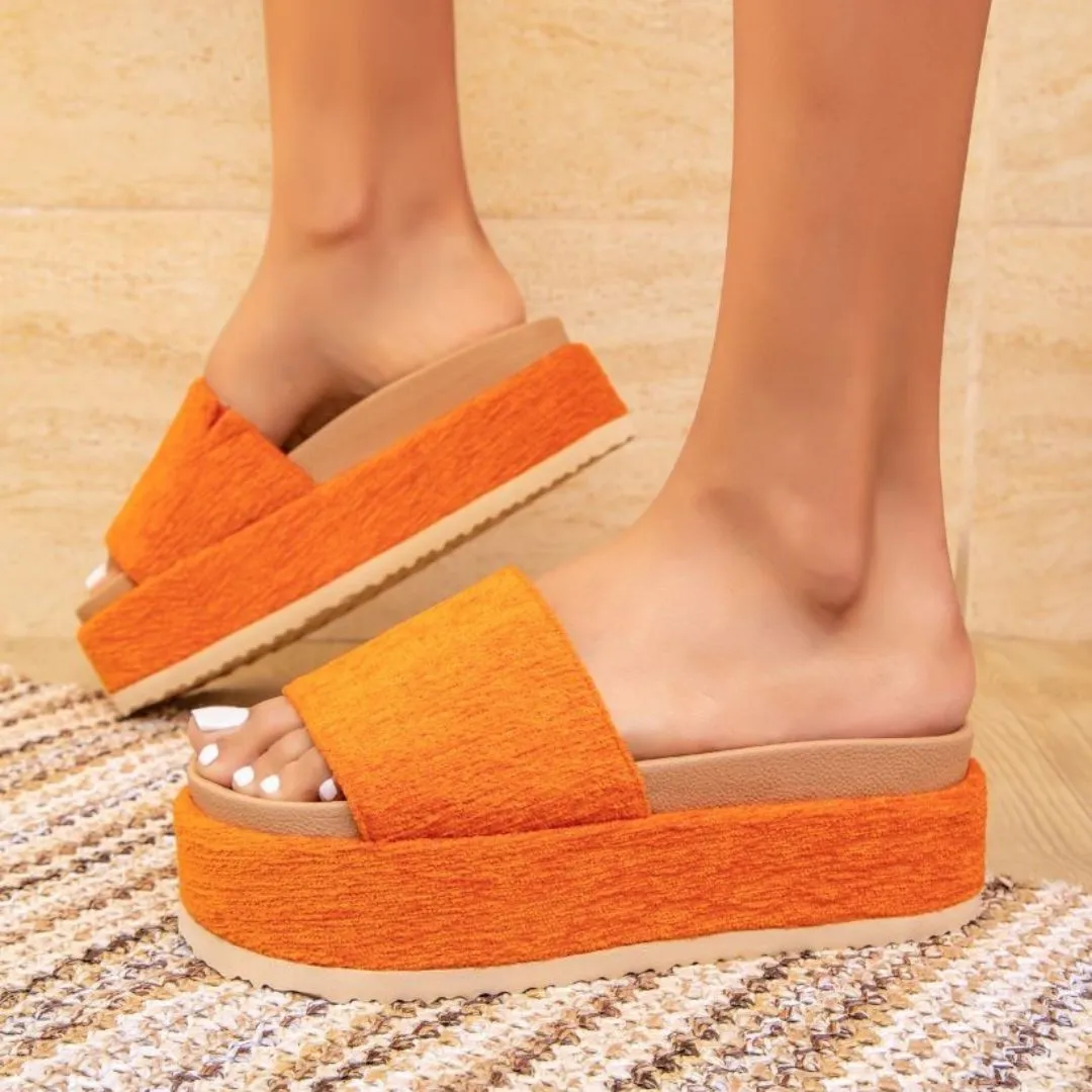 Take It In Stride Platform Sandals (7 Colors)