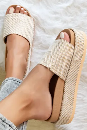Take It In Stride Platform Sandals (7 Colors)