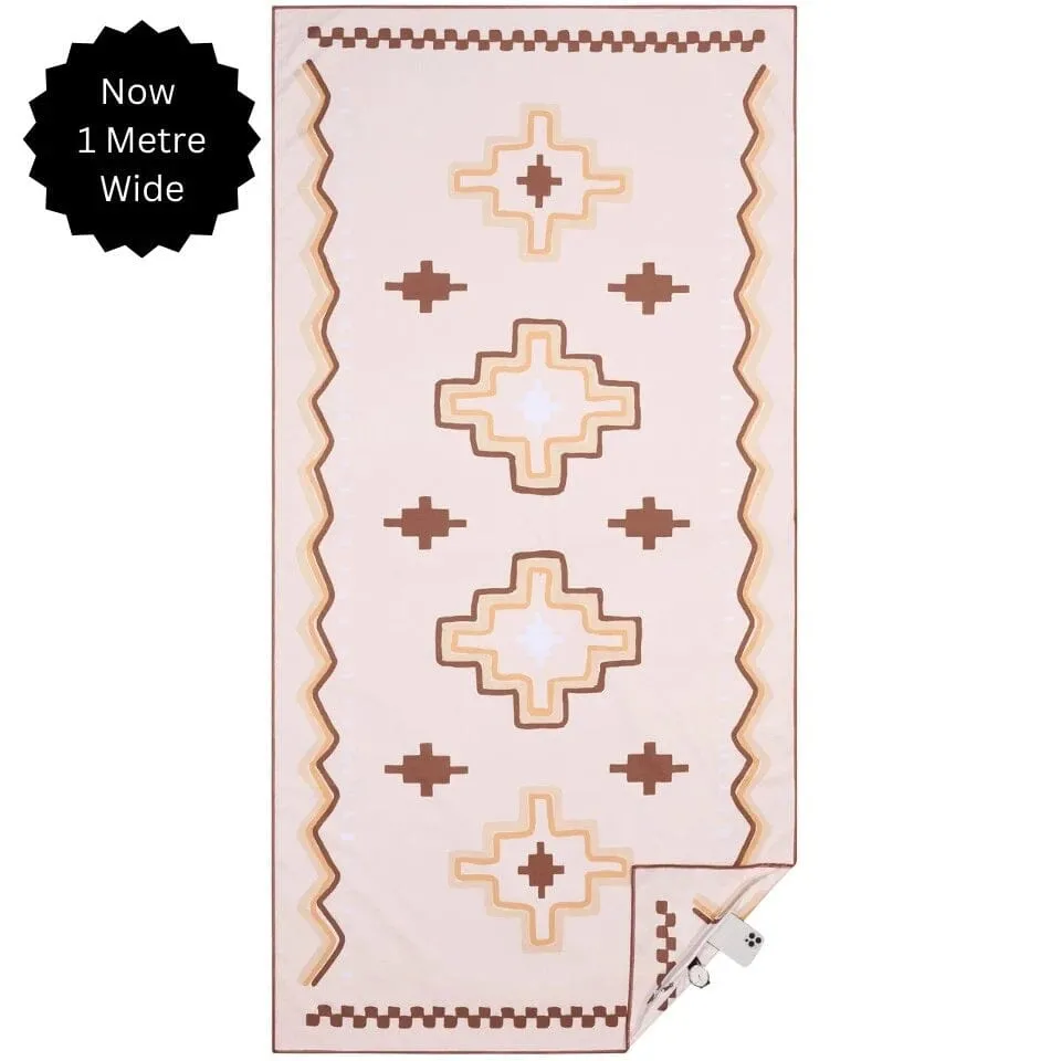 Tall Casablanca Quick Dry Beach Towel